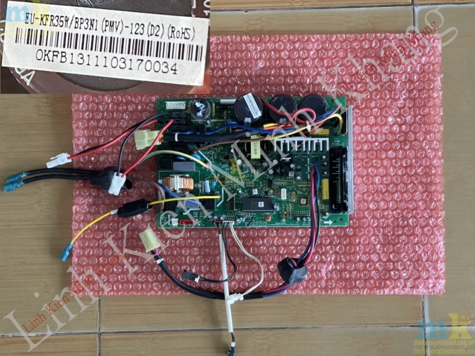 ( SP712)  Bo Dàn Nóng Quạt DC 5 Dây Chạy IPM STK621-041